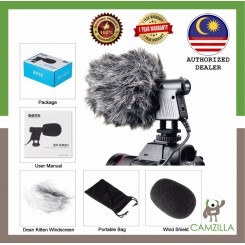 BOYA BY-VM01 Directional Video Condenser Microphone for DSLR Camera